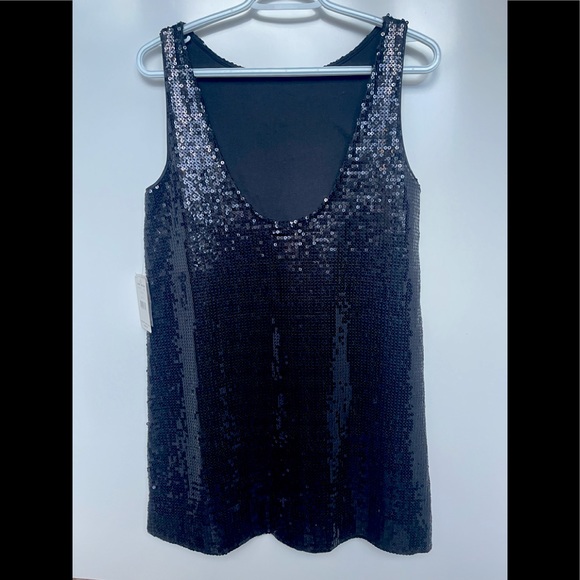 ⭐️Host Pick⭐️ BNWT Free People Mini Sequin Sparkle Cocktail Low Back Party Dress - Picture 2 of 9